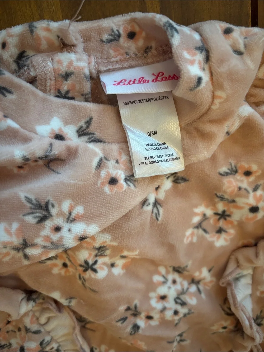 Carter's Pink Floral and Light Blue Ribbed Baby Pajama Sets